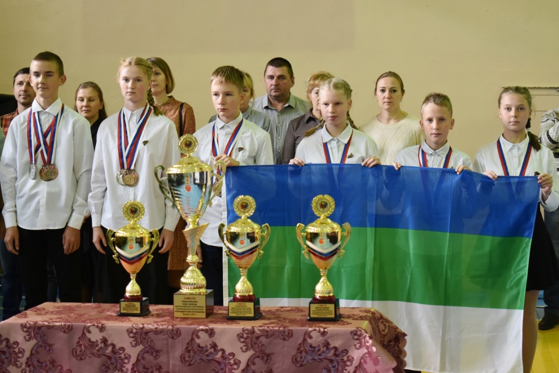 В Щельяюре чествовали бронзовых призеров Всероссийских соревнований «Президентские состязания».